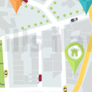 Car Moving on a Map