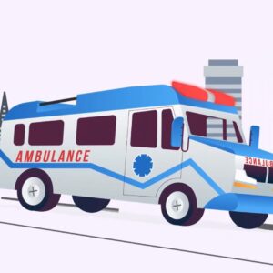 Ambulance van