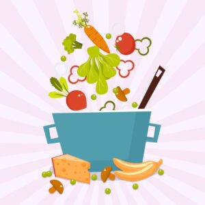 Cooking food