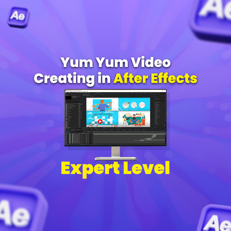 Yum Yum Style Video in After Effects