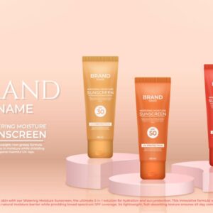 Sunscreen Product Animation